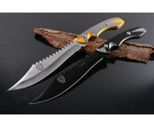 Columbia tiger head M730 fixed blade camping knife machete UD404961